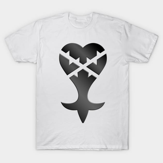 Heartless: No Border T-Shirt by AnotherDayInFiction